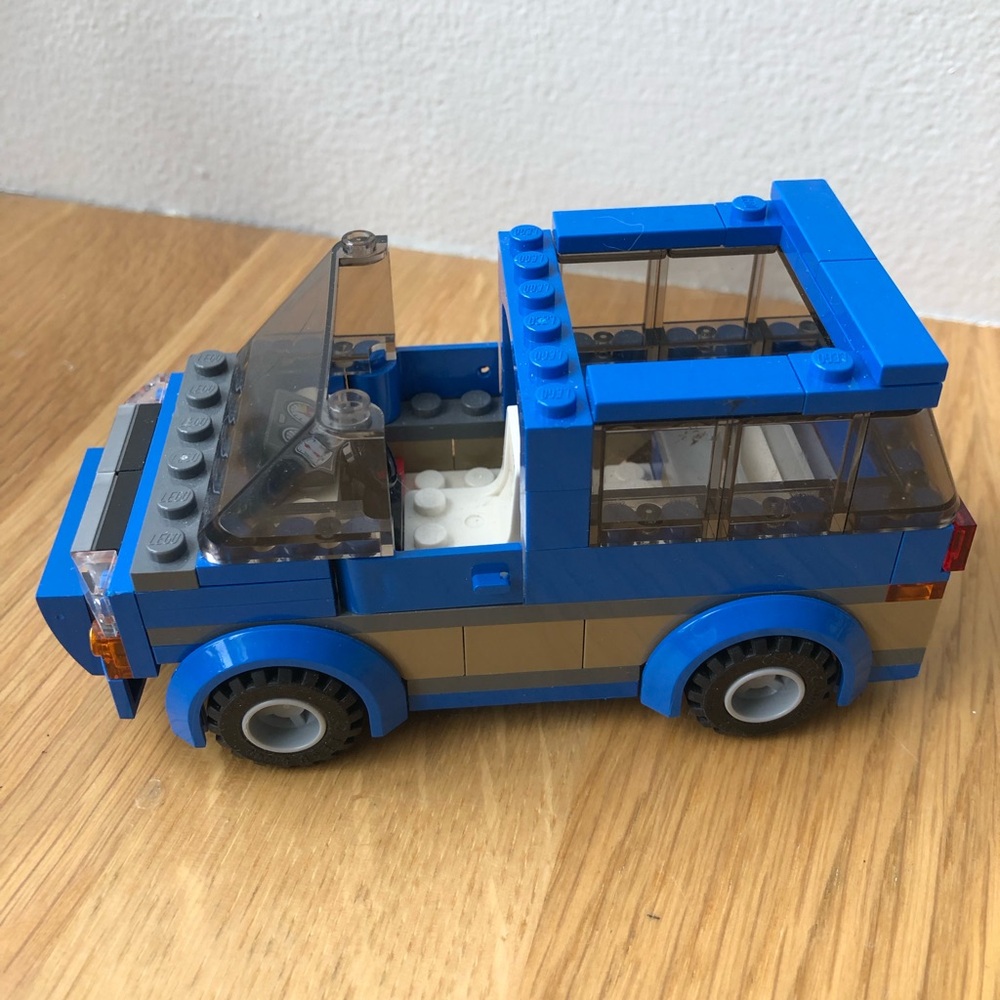 💖 3 for $10 💖 LEGO City Car Blue LEGO Vehicle